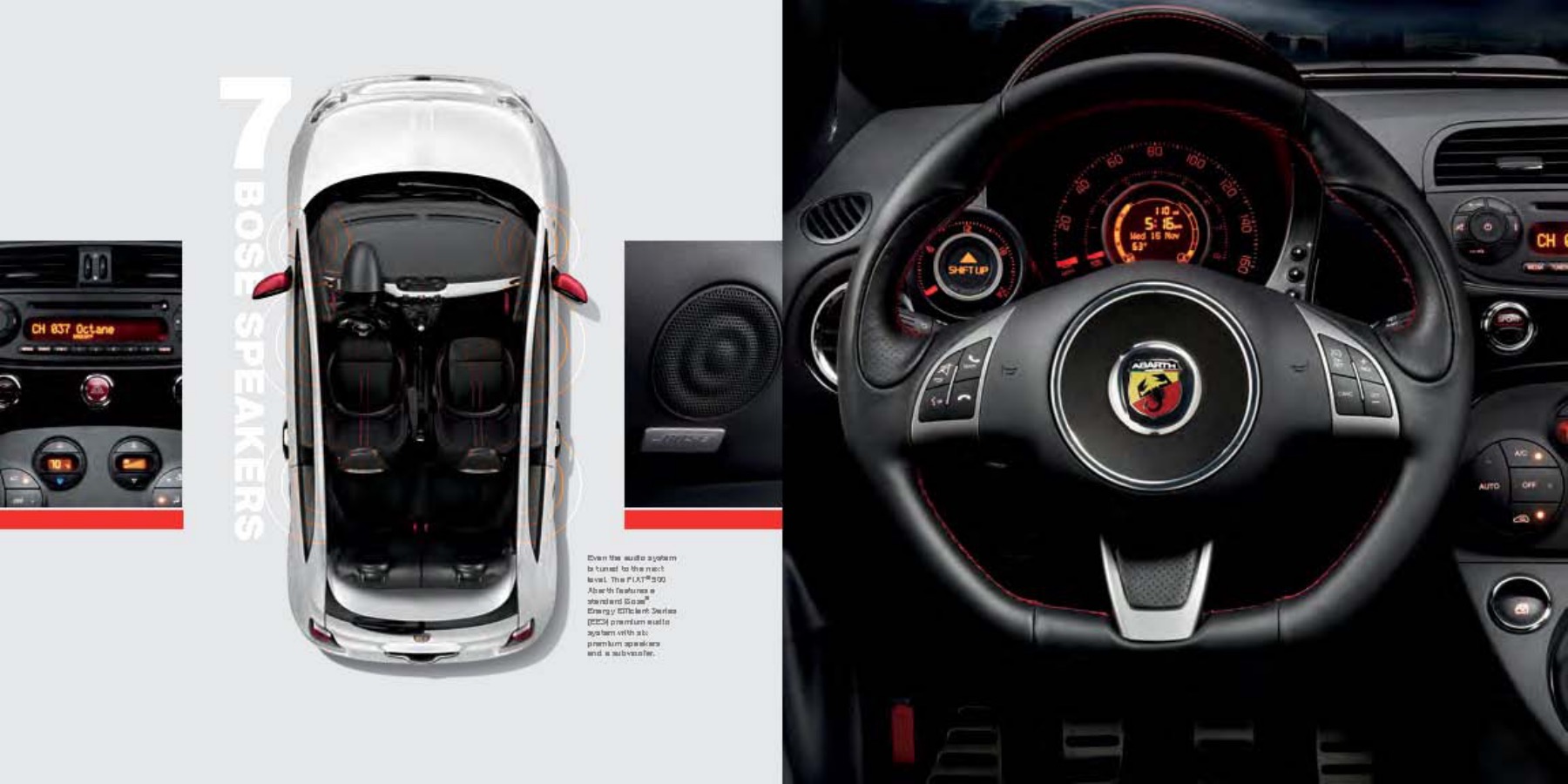 2012 Fiat 500 Abarth Brochure Page 16